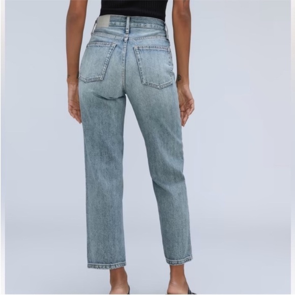 NEW WITH TAGS Everlane Vintage Rich Indigo Rigid Way High Jean in Size 26 - Picture 2 of 8